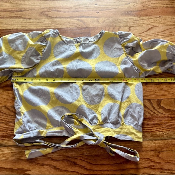 Hayden Los Angeles Polka Dot Button Blouse - small - Picture 5 of 8